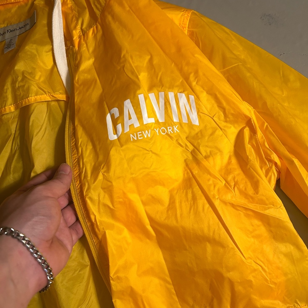 Calvin Klein Raincoat Shell - Picture 3 of 4